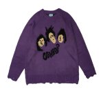画像2: Unisex Boy & Girl Crochet Sweater　男女兼用  ユニセックスボーイ＆ガール編み込み セーター (2)