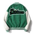 画像3: Unisex Hip hop classic car emblem Jumper Baseball Jacket uniform jacket blouson ユニセックス 男女兼用ヒップホップクラッシックカーエンブレム スタジアムジャンパー スタジャン MA-1 ボンバー ジャケット ブルゾン (3)