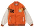 画像3: Unisex Hip hop Heart & Bear emblem embroidery Jumper Baseball Jacket uniform jacket blouson ユニセックス 男女兼用ヒップホップハート＆ベアエンブレム スタジアムジャンパー スタジャン MA-1 ボンバー ジャケット ブルゾン (3)