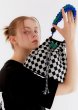 画像7: Checkered pattern & animal patternsingle shoulder bucket tote shoulder handbag　 ダミエ市松模様＆アニマルプリントトート ショルダーバッグ (7)