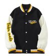 画像4: Unisex Hip hop Earth embroidery Jumper Baseball Jacket uniform jacket blouson ユニセックス 男女兼用ヒップホップ地球アースエンブレム スタジアムジャンパー スタジャン MA-1 ボンバー ジャケット ブルゾン (4)