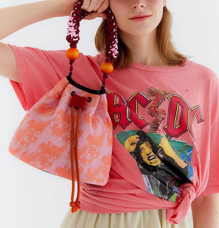 画像8: Checkered pattern & animal patternsingle shoulder bucket tote shoulder handbag  ダミエ市松模様&アニマルプリントトート ショルダーバッグ (8)