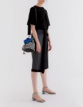 画像9: Checkered pattern & animal patternsingle shoulder bucket tote shoulder handbag　 ダミエ市松模様＆アニマルプリントトート ショルダーバッグ (9)