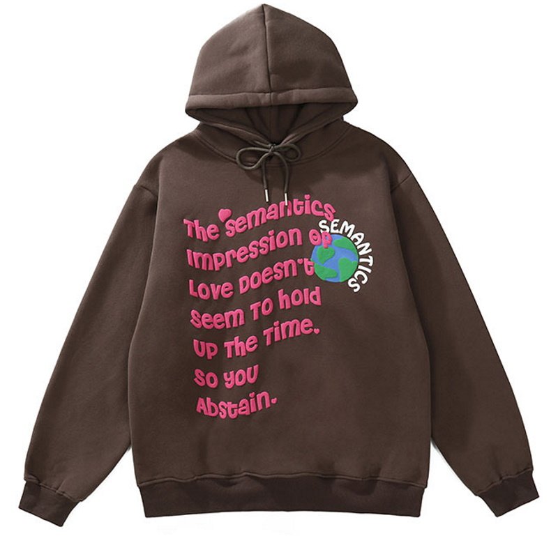 画像3: Unisex Hip Hop Letter Print Hoody　男女兼用 ユニセックスレタープリントフーディ パーカー (3)
