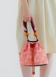 画像6: Checkered pattern & animal patternsingle shoulder bucket tote shoulder handbag　 ダミエ市松模様＆アニマルプリントトート ショルダーバッグ (6)