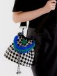 画像10: Checkered pattern & animal patternsingle shoulder bucket tote shoulder handbag　 ダミエ市松模様＆アニマルプリントトート ショルダーバッグ (10)