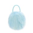 画像4: 2023 New Luxury Tote shoulder bag with real fax fur pearl strap　高級リアルフォックスファー パールショルダーストラップトート ショルダーバッグ (4)