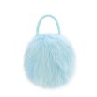 画像3: Tote shoulder bag with real fax fur pearl strap　リアルフォックスファー パールショルダーストラップトート ショルダーバッグ (3)