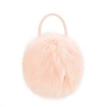 画像3: 2023 New Luxury Tote shoulder bag with real fax fur pearl strap　高級リアルフォックスファー パールショルダーストラップトート ショルダーバッグ (3)