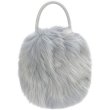 画像2: 2023 New Luxury Tote shoulder bag with real fax fur pearl strap　高級リアルフォックスファー パールショルダーストラップトート ショルダーバッグ (2)