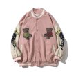 画像3: Wentin Baby bear BASEBALL JACKET baseball uniform jacket blouson ユニセックス 男女兼用 ウェンティン ベビーベア熊 スタジアムジャンパー スタジャン MA-1 ボンバー ジャケット ブルゾン (3)