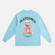 画像6: MEDM PLAY GAMES Bear Logo Long Sleeve テディベア  熊 バックプリント ロングスリーブTシャツ (6)