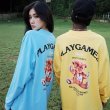 画像8: MEDM PLAY GAMES Bear Logo Long Sleeve テディベア  熊 バックプリント ロングスリーブTシャツ (8)