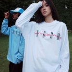 画像9: MEDM PLAY GAMES Bear Logo Long Sleeve テディベア  熊 バックプリント ロングスリーブTシャツ (9)