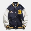 画像11: French fries emblem BASEBALL JACKET baseball uniform jacket blouson ユニセックス 男女兼用 フライドポテトエンブレム スタジアムジャンパー スタジャン MA-1 ボンバー ジャケット ブルゾン (11)