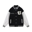 画像3: tideeku character emblem BASEBALL JACKET baseball uniform jacket blouson ユニセックス 男女兼用ヒップホップキャラクターエンブレム スタジアムジャンパー スタジャン MA-1 ボンバー ジャケット ブルゾン (3)