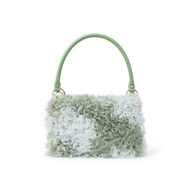 画像4: Rabbit curly tote shoulder bag ラビット巻毛トートショルダーバッグ   (4)