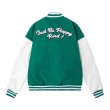 画像4: Cat emblem BASEBALL JACKET baseball uniform jacket blouson ユニセックス 男女兼用キャット猫エンブレムヒップホップ スタジアムジャンパー スタジャン MA-1 ボンバー ジャケット ブルゾン (4)