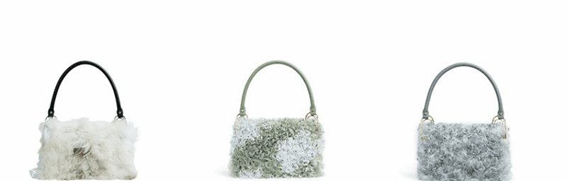画像11: Rabbit curly tote shoulder bag ラビット巻毛トートショルダーバッグ   (11)
