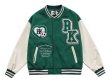 画像3: BlaAir Skull emblem BASEBALL JACKET baseball uniform jacket blouson ユニセックス 男女兼用ブレアスカルエンブレムヒップホップ スタジアムジャンパー スタジャン MA-1 ボンバー ジャケット ブルゾン (3)