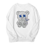 画像2: Oversize Unisex KAWS Bearbrick Sweatshirt  男女兼用  オーバーサイズ ユニセックス カウズ ベア ブリック 長袖スウェット トレーナー (2)