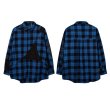 画像5: Unisex Plaid Printing Long Sleeve Shirt 男女兼用  ユニセックス フライドストリートチェック 長袖シャツ (5)