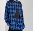 画像7: Unisex Plaid Printing Long Sleeve Shirt 男女兼用  ユニセックス フライドストリートチェック 長袖シャツ (7)