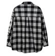 画像4: Unisex Plaid Printing Long Sleeve Shirt 男女兼用  ユニセックス フライドストリートチェック 長袖シャツ (4)