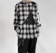 画像8: Unisex Plaid Printing Long Sleeve Shirt 男女兼用  ユニセックス フライドストリートチェック 長袖シャツ (8)