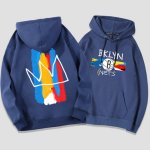 画像5: Unisex Brooklyn death Durant basketball Hip Hop Letter Print Hoody　男女兼用 ユニセックス バスケットボール フーディ パーカー (5)