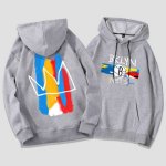 画像4: Unisex Brooklyn death Durant basketball Hip Hop Letter Print Hoody　男女兼用 ユニセックス バスケットボール フーディ パーカー (4)
