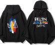 画像9: Unisex Brooklyn death Durant basketball Hip Hop Letter Print Hoody　男女兼用 ユニセックス バスケットボール フーディ パーカー (9)