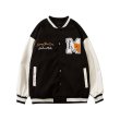 画像4: Sun & make up logoemblem BASEBALL JACKET baseball uniform jacket blouson  ユニセックス 男女兼用 MAKU UP＆サンエンブレムヒップホップ スタジアムジャンパー スタジャン MA-1 ボンバー ジャケット ブルゾン (4)