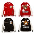 画像6: Sun & make up logoemblem BASEBALL JACKET baseball uniform jacket blouson  ユニセックス 男女兼用 MAKU UP＆サンエンブレムヒップホップ スタジアムジャンパー スタジャン MA-1 ボンバー ジャケット ブルゾン (6)