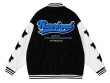 画像2:  Five-pointed Star emblem BASEBALL JACKET baseball uniform jacket blouson  ユニセックス 男女兼用 スター星ポイント エンブレム ヒップホップ スタジアムジャンパー スタジャン MA-1 ボンバー ジャケット ブルゾン (2)