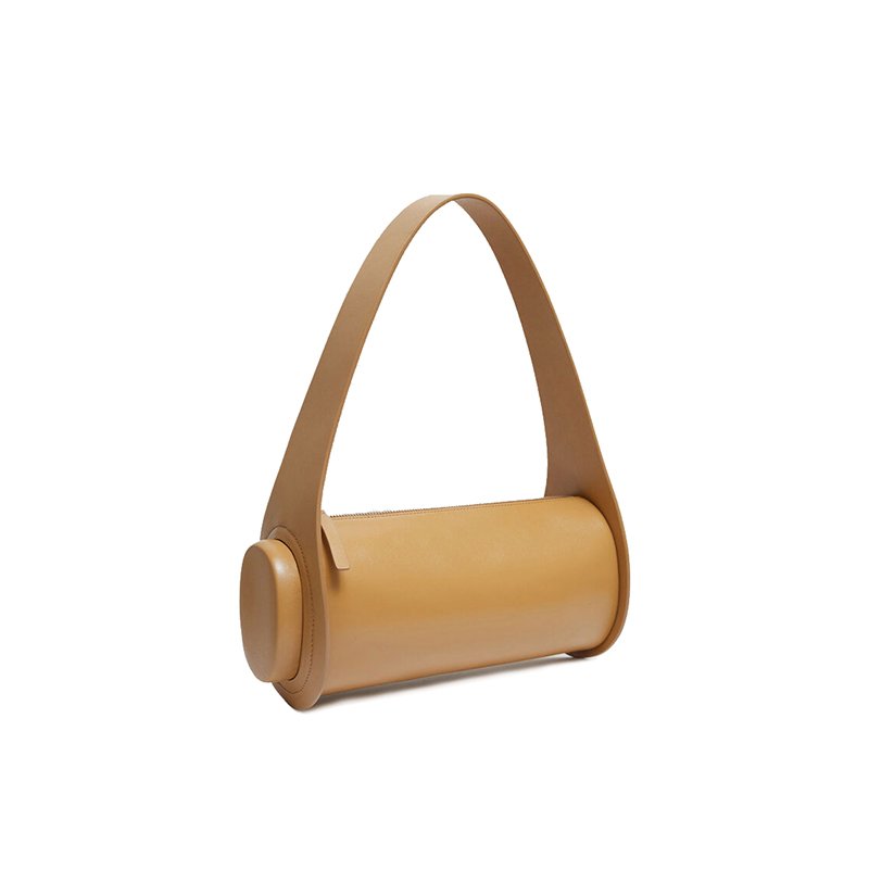 画像2: one-shoulder underarm bag Tote Shoulder Bag レザーワンショルダー スピーカートートショルダー バッグ   (2)