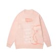 画像7: Unisex SENSELESS bear jacquard round neck sweater Knit　男女兼用  ユニセックスSENSELESS ベア 熊 編み込みセーター ニット  (7)