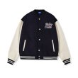 画像5: RickyisClown JOKE RiC Clown Love Lightning emblem BASEBALL JACKET baseball uniform jacket blouson  ユニセックス 男女兼用 RickyisClownレザーステッチハート エンブレム ヒップホップ スタジアムジャンパー スタジャン MA-1 ボンバー ジャケット ブルゾン (5)