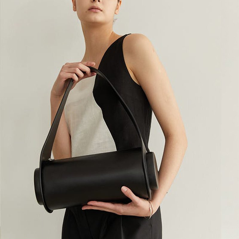 画像7: one-shoulder underarm bag Tote Shoulder Bag レザーワンショルダー スピーカートートショルダー バッグ   (7)