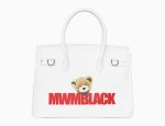 画像4: Bear Print Shoulder Messenger Bag Tote Shoulder Bag　レザーベア熊プリントトート  ショルダー メッセンジャーバッグ 　 (4)