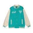 画像2: SALE セール 即納 21 VENCEDE 1988 Vintage logo color matching baseball uniform jacket blouson ユニセッ クス男女兼用 ヴィンテージ風 刺繍ロゴ スタジャン ジャンパー ジャケット ブルゾン (2)