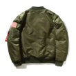 画像13: U.S. Alpha version nasa matching hiphop bomber baseball uniform jacket blouson ユニセッ クス男女兼用 nasa ナサ スタジャン ジャンパー ジャケット ブルゾン (13)