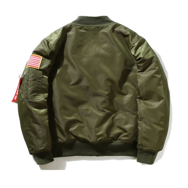画像13: SALE セール U.S. Alpha version nasa matching hiphop bomber baseball uniform jacket blouson 即納ユニセッ クス男女兼用 nasa ナサ スタジャン ジャンパー ジャケット ブルゾン (13)