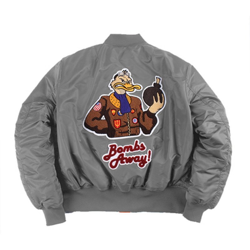 画像6: American air force matching hiphop bomber baseball uniform jacket blouson ユニセッ クス男女兼用 エアフォース スタジャン ジャンパー ジャケット ブルゾン (6)