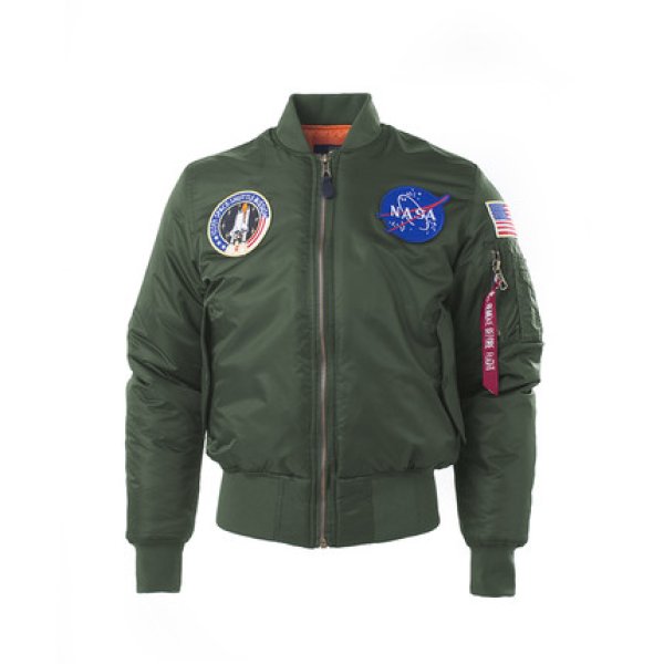 画像10: SALE セール U.S. Alpha version nasa matching hiphop bomber baseball uniform jacket blouson 即納ユニセッ クス男女兼用 nasa ナサ スタジャン ジャンパー ジャケット ブルゾン (10)