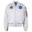 画像6: U.S. Alpha version nasa matching hiphop bomber baseball uniform jacket blouson 即納ユニセッ クス男女兼用 nasa ナサ スタジャン ジャンパー ジャケット ブルゾン (6)