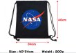 画像4: NASA canvas backpack shoulder body bag  ユニセックス男女兼用ナサキャンバスバックパック ショルダー トート エコバッグ　 (4)
