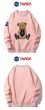 画像9: Unisex NASA&Bear print  sweatshirt　男女兼用  ユニセックスナサNASA＆ベア熊 長袖スウェット トレーナー (9)