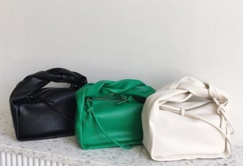 画像4: Twist box mini shoulder 2WAY bag handbag　男女兼用 ツイストボックスミニショルダー2WAYバッグ (4)