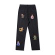 画像5: Unisex men's Denim pants with bear emblem  pants Jeans   ユニセックス男女兼用 熊ベアエンブレム デニム パンツ ジーンズ (5)